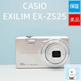 CASIO EXILIM EX-ZS25 デジカメ スマホ転送OK フルセット 美品 シロクマカメラ a7554