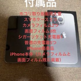 SIMフリー iPhone13Pro 256GB 箱あり 本体極美品 傷無し