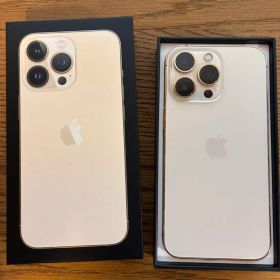 【美品】iPhone13pro 256GB バッテリー交換済100％ゴールド