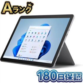 【中古】 整備済み品 Microsoft マイクロソフト Surface Go 3 8VA-00015 プラチナ 10.5インチ 本体 Windows11 Pentium 8GB 128GB SSD タッチパネル Wi-Fiモデル 徹底除菌清掃済 高品質 送料無料 翌日配送 サーフェス ゴー 3 さーふぇす 中古 180日保証