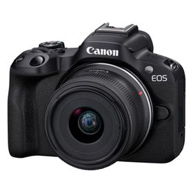 CANON(キヤノン) EOS R50 RF-S18-45 IS STM レンズキット ブラック APS-C ミラーレス一眼カメラ
