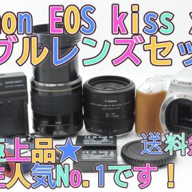 ★超美品⑧★決算大SALE★ Canon EOS Kiss x9 ダブル