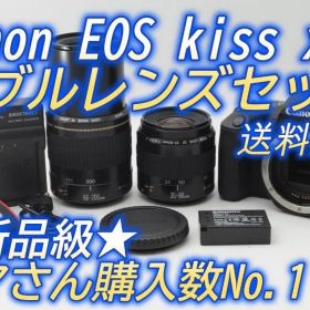 ●新品級⑧●過去最大級の大SALE● Canon EOS Kiss x9 ダブル