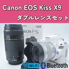 Canon EOS Kiss X9 ホワイト 一眼レフカメラ DSLR人気カラー