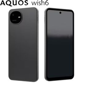 シャープ(SHARP) AQUOS WISH6 スミ 6.6型 4GB/128GB SIMフリースマートフォン SH-M36-B