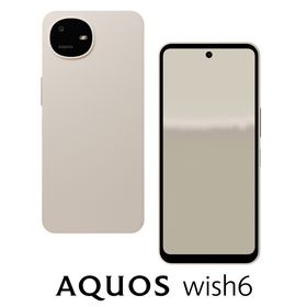 SHARP（シャープ） SH-M36-W AQUOS wish6（4GB/128GB）- キヌ（SIMフリー版）[SHM36W] 返品種別A