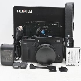 極上品★★★FUJIFILM プレミアムコンパクトデジタルカメラ X30 ブラック FX-X30B