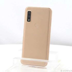 【中古】FUJITSU(富士通） arrows We 64GB ローズゴールド FCG01 au SIMフリー 【352-ud】