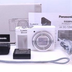 【ほぼ新品】Panasonic LUMIX DC-TZ99-W コンパクト デジタル カメラ 高倍率ズーム