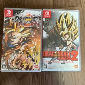 ドラゴンボールゼノバース2、ファイターズZまとめ売り Switchソフト