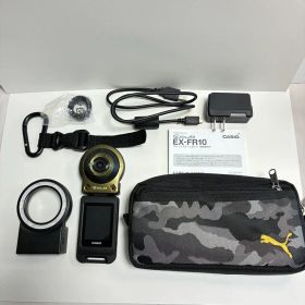 CASIO EXILIM EX-FR10 本体 PUMAポーチ付き