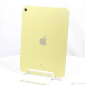 ソフマップ 〔中古品〕 iPad 第10世代 64GB イエロー MPQ23J／A Wi-Fi【297】
