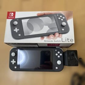 【本体付属品付き】Nintendo Switch Lite グレー 本体