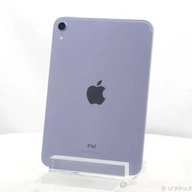 ソフマップ 〔中古品〕 iPad mini 第6世代 64GB パープル MK8E3J／A SIMフリー【344】
