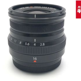 【中古】 【美品】 フジフイルム XF16mm F2.8 R WR ブラック