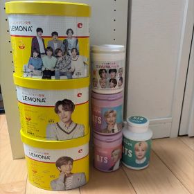 (中身無し) BTS LEMONA XYLITOL 空缶 空ボトル