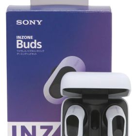 【SONY】ソニー『ワイヤレスノイズキャンセリングゲーミングヘッドセット / INZONE Buds / ホワイト』WF-G700N WZ 2023年10月発売 音響機器 1週間保証【中古】