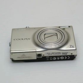 【中古】 美品 COOLPIX S6100 シャンパンシルバー 安心保証 即日発送 デジカメ Nikon デジタルカメラ 本体 土日祝発送OK