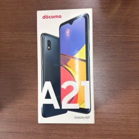 ジャンク品Galaxy A21 ブラック 64GB