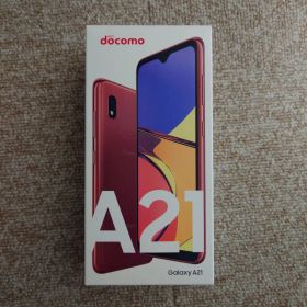 【新品未使用シール付き】Galaxy A21 レッド 64GB