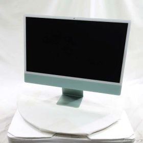 【中古】Apple(アップル) iMac 24-inch Late-2023 MQRP3J／A Apple M3 8コアCPU_10コアGPU 8GB SSD512GB グリーン 〔macOS v15.7.9〕 【258-ud】