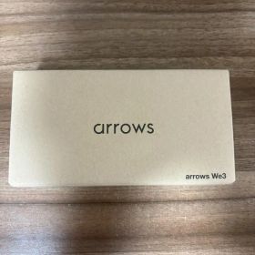 新品未使用 arrows We3 F-52G ブラック 本体