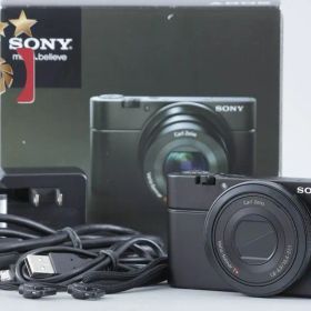 【中古】SONY ソニー Cyber-Shot RX100 DSC-RX100 デジタルスチルカメラ 元箱付き 多言語対応