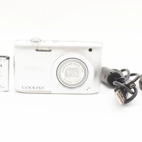 Nikon COOLPIX A100 シルバー 簡易動作確認済 デジカメ