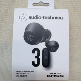 【付属品完備】audio-technica ATH-CKS30TW+ 黒