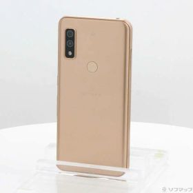 【中古】FUJITSU(富士通） arrows We 64GB ローズゴールド FCG01 au SIMフリー 【352-ud】