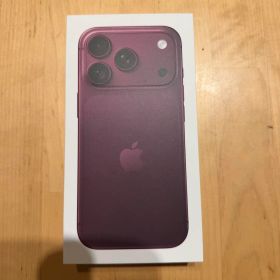 新品未開封 iPhone18 Pro 256GB バーガンディー SIM フリー