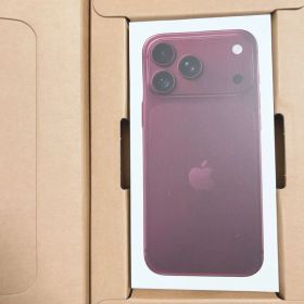 【新品未使用・新色】iPhone 18 Pro MAX バーガンディ 1TB