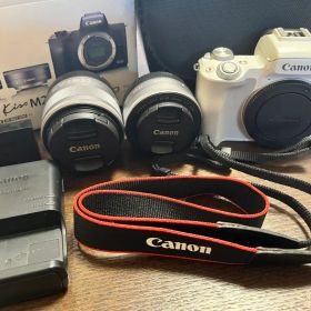 Canon EOS Kiss M2 ダブルレンズキット ホワイト