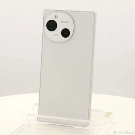 【中古】SHARP(シャープ) AQUOS R9 256GB ホワイト SH-M28 SIMフリー 【352-ud】