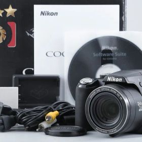 【中古】Nikon ニコン COOLPIX P90 ブラック コンパクトデジタルカメラ 元箱付き