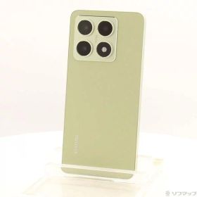 【中古】Xiaomi(シャオミ) Xiaomi 14T 256GB レモングリーン XIG07 au SIMフリー 【262-ud】