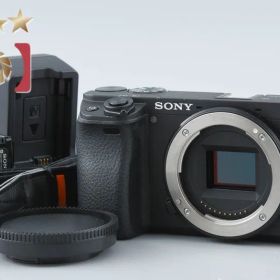 【中古】SONY ソニー α6400 ILCE-6400 ブラック ミラーレス一眼カメラ 多言語対応