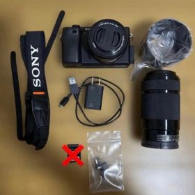 【美品】SONY α6400 ダブルズームレンズキット