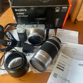 SONY α6400 ダブルズームレンズキット