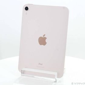 〔中古〕Apple(アップル) iPad mini 第6世代 64GB ピンク MLWL3J／A Wi-Fi〔344-ud〕