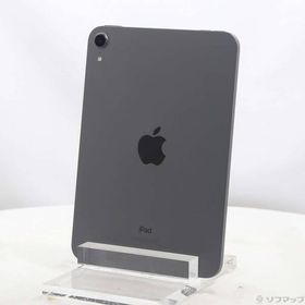 〔中古〕Apple(アップル) iPad mini 第6世代 64GB スペースグレイ MK7M3J／A Wi-Fi〔305-ud〕