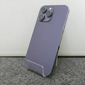 au iPhone14 Pro Max 256GB Deep Purple MQ9E3J/A【ネットワーク利用制限○】本体のみ【中古】