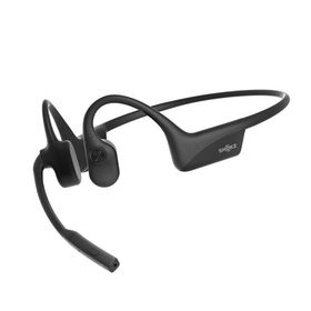 SHOKZ ショックス OpenComm2 2025 Upgrade ワイヤレス骨伝導ヘッドセット SKZ-EP-000039 ブラック 骨伝導 2710070128204【北海道沖縄離島は送料別途】-NA-