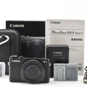 Canon PowerShot G9X Mark II 元箱 ブラック#M158