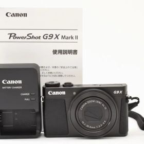 Canon PowerShot G9X Mark II マーク2 ブラック 美品