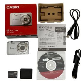 【30日返金保証】CASIO EX-ZS5SR デジタルカメラ EXILIM 1410万画素 5倍 シルバー デジカメ 動作確認済み 中古 即発送 カシオ Casio casio ex-zs5sr EXZS5SR exzs5sr 00011