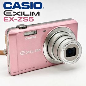 CASIO EXILIM EX-ZS5 美品 動作確認済 デジカメ ピンク