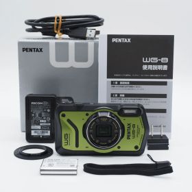 ショット数588回 PENTAX ペンタックス WG-8 グリーン 新品級 #3270