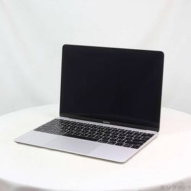 【中古】Apple(アップル) MacBook 12-inch Mid-2017 MNYJ2J／A Core_i5 1.3GHz 8GB SSD512GB シルバー 〔10.15 Catalina〕 【269-ud】