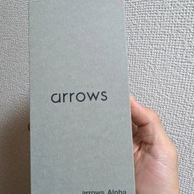 【新品未開封】arrows Alpha ホワイト